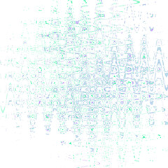 An abstract transparent psychedelic wavy liquid splatter design element overlay.