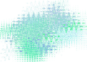 Fototapeta premium An abstract transparent psychedelic wavy liquid splatter design element overlay.