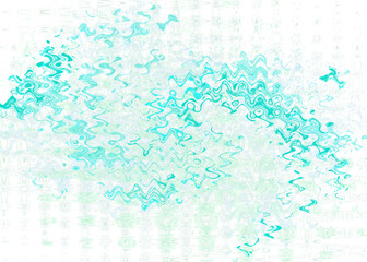 An abstract transparent psychedelic wavy liquid splatter design element overlay.