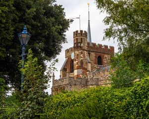 St. Marys Church in Hitchin, Hertfordshire, UK