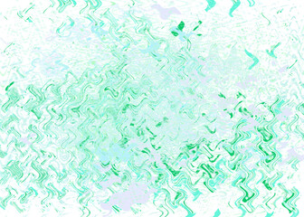 An abstract transparent psychedelic wavy liquid splatter design element overlay.