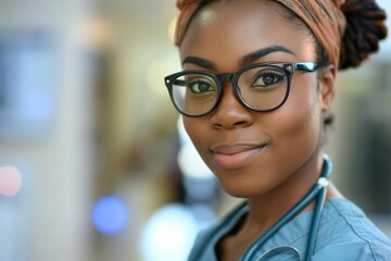 Unity and Compassion: A Young African American Woman in Healthcare Collaboration