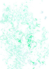 An abstract transparent psychedelic wavy liquid splatter design element overlay.