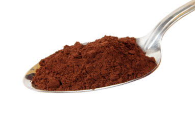 Coffee closeup on the spoon