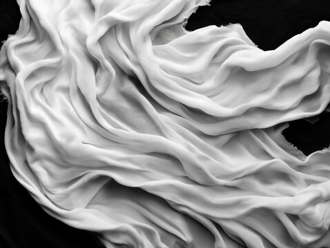 Torn Fabric Seamlessly Merging with Circuit Lines: Abstract Tech Background ux mesh grid data code  