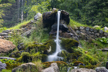 Wonder Spring (Izvorul Minunilor) is a waterfall situated in the Apuseni Mountains, Stana de Vale, Bihor County, Romania