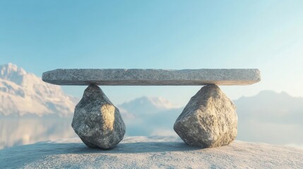 Zenith of Balance: Harmonious Equilibrium in Nature