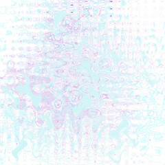 An abstract transparent psychedelic wavy liquid splatter design element overlay.
