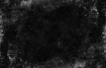 Dark grunge background with rough texture and scratched details.