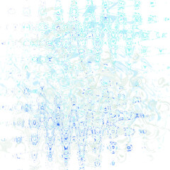 An abstract transparent psychedelic wavy liquid splatter design element overlay.
