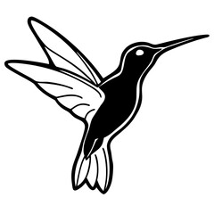 hummingbird in flight