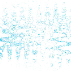 Obraz premium An abstract transparent psychedelic wavy liquid splatter design element overlay.