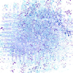 An abstract transparent psychedelic wavy liquid splatter design element overlay.