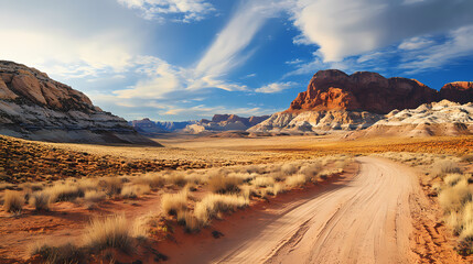 Naklejka premium Png majestic red rock desert landscape. Majestic Desert. Illustration
