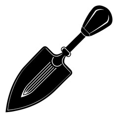 trowel isolated on white background