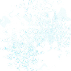 An abstract transparent psychedelic wavy liquid splatter design element overlay.