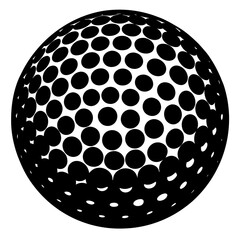 black and white sphere