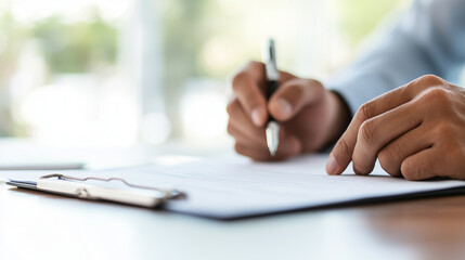Formal Meeting in Government Office with Clients and Officials