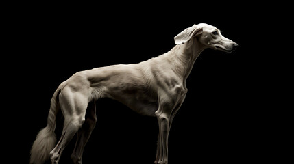 Fototapeta premium saluki portrait