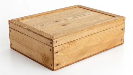 Wooden Box with Lid