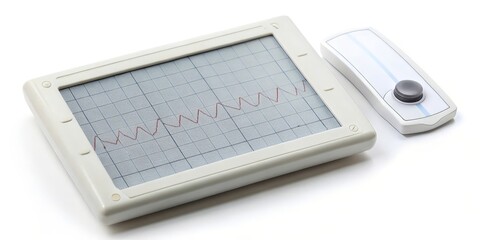 Portable ECG Device with Chart Recorder