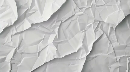 Obraz premium Experience the unique texture of wrinkled glued paper with realistic vector effects, perfect for creative projects and designs.