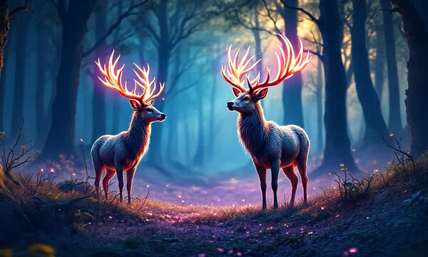 deer in the forest