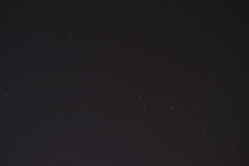 Long exposure photo of million stars in the sky early morning