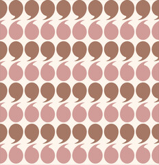Abstract with polka dots pattern