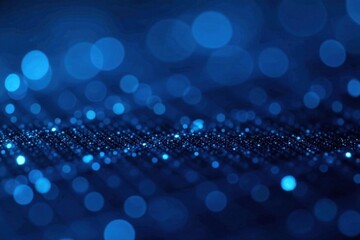 Close-up of blue dots in a grid, dots, grid, digital