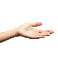 PNG Open Hand Offering Giving Receiving Help Support Gesture Against Transparent Background