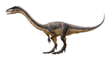 A Prehistoric Giant: A digital illustration depicting a fearsome Baryonyx, a large theropod dinosaur with a long, crocodile-like snout, and powerful claws.