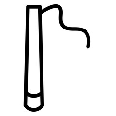 Rhythmic Ribbon Rope Line Icon