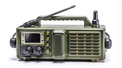 Fototapeta premium Military Portable Radio Transceiver