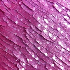 Obraz premium Purple Scale-like Surface with White Spots