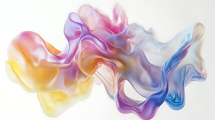 Naklejka premium colorful brushstroke designs in a sleek modern arrangement on a textured neutral canvas 