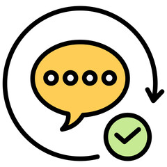 Revitalization Outline Color Icon