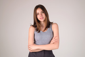 Beauty portraits of beautiful young woman. Beauty woman. Portrait of young sexy model. Sensual...
