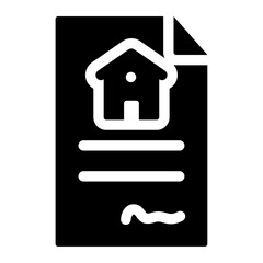 rent agreement icon