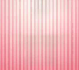 Pink striped background design. Seamless pattern. Soft color gradient transitions create subtle effect. Perfect for wallpaper fabric. Ideal for baby room decor Valentine Day. Gentle hues create