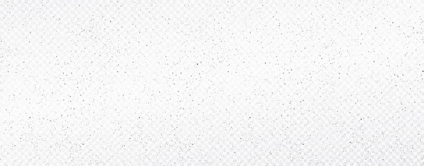 Black micro dust isolated on transparent background. Background with little noisy black particles. Texture grunge background with black dust