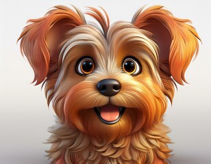 Naklejka premium Yorkshire Terrier