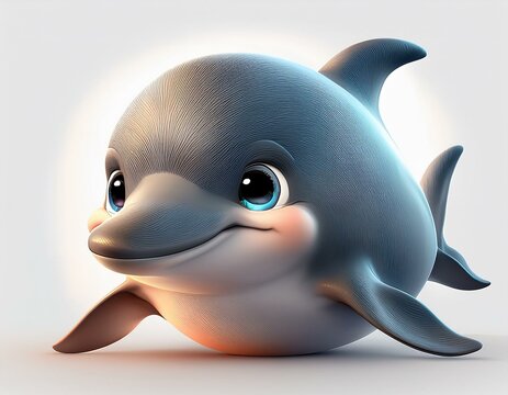 Niedlicher Delfin