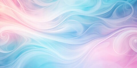Obraz premium Soft gradient blue pink blur abstract background with pastel hues and swirling shapes , blur, pastel, blur, pastel, gradient, art