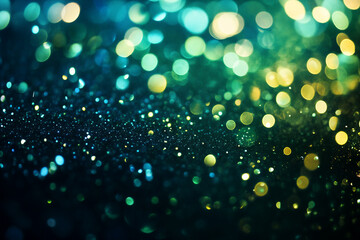 Emerald and Petrol Shimmer/エメラルドとペトロールの輝き