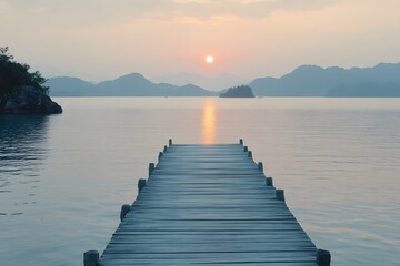 Obraz premium Photorealistic Coastal Landscapes