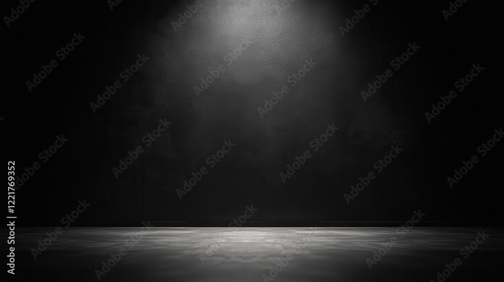 Poster smooth gray gradient background with even lighting creates dramatic atmosphere. dark space emphasizes depth and can be used for various artistic purposes