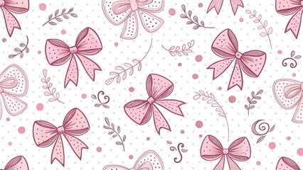 seamless background with butterflies
