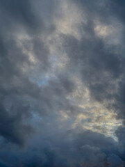 Obraz premium storm clouds in the sky