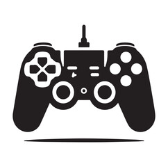 Game Controller vector silhouette SH